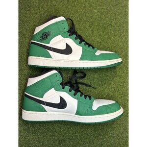 Air Jordan 1 Mid Pine Green 2018 Men's Shoes Sneakers Size 13 852542-301